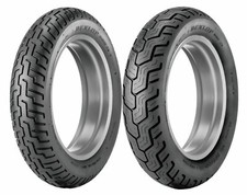 New Dunlop 110/90-18 & 170/80-15 D404 Tire Set For 99-07 Yamaha V-Star Custom picture
