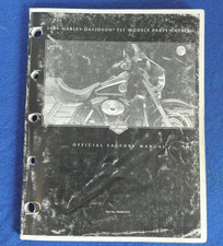 Genuine Harley Davidson 2001 Touring Models Parts Catalog Part# 99456-01A picture