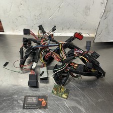 00-01 Harley Touring OEM Front Fairing Harness Interconnect Wiring Dash Gauges picture