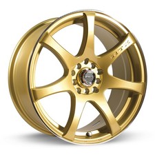 15x6.5 Gold Alloy Wheel Rim Fits Mitsubishi Mirage, OE9V8 15Inch 4x100 4Lug ET40 picture