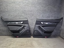 2010-2016 PORSCHE PANAMERA 970 REAR LEFT & RIGHT DOOR INTERIOR TRIM PANEL SET picture
