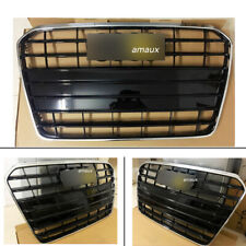 Front Upper Grille Fit For Audi A5 2013-2016 14-15 Mesh Grill 8T0 853 651 Black picture