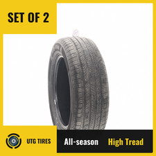 Set of (2) Used 235/60R18 Advanta ER-800 103H - 9/32 picture