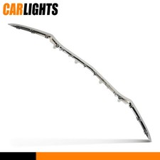 3PCS Chrome Front Bumper Trim Molding Fits 2014-2016 Mercedes W212 E-Class E350 picture