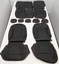 For Hyundai Tucson SE SEL Sport 2022-2023 Black Leather Seat Covers MC12 picture