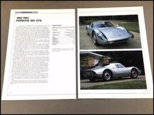 Porsche 904GTS Car Review Print Article with Specs 1964 1963 P338 picture