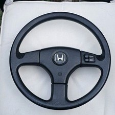OEM 1988-1991 Honda Prelude 4WS Steering Wheel w Cruise Control Buttons  picture