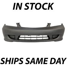 NEW Primered - Front Bumper Cover for 2004 2005 Honda Civic Sedan / Coupe 04 05 picture