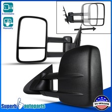 Fits 1997-2003 Ford F150 Light Duty Extend Towing Side Mirrors Manual picture