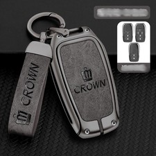 New Metal Key Fob Case For Toyota Crown picture