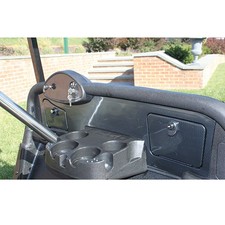 Dash For E-Z-GO RXV 2008 and newer Carbon Fiber Finish Golf Carts; DASH-0081 picture