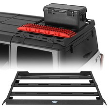 Rear Half Roof Rack Carrier Cargo Basket Fit Ford Bronco 21-26 4 Door Hardtop picture