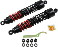 Burly Brand Stiletto Shocks 15 in. Black Pair picture