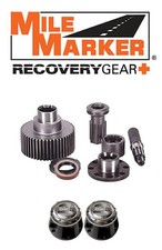95-15204 MILE MARKER AMC/JEEP QUADRATRAC PART TIME CONVERSION KIT + LOCKING HUBS picture