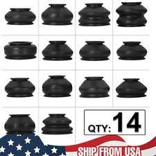 14x Universal Rubber Ball Joint Rubber Dust Boot Cover Track Rod End Set Kits.US picture