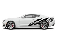 Geometric Design sticker for Chevrolet Camaro SS 2010 2019 2020 rear end wide picture