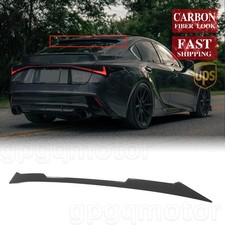 For Lexus IS300 IS350 IS500 2021-25 Carbon Fiber Rear Window Roof Visor Spoiler picture