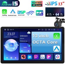 13.1''Android 15 Car radio stereo 4G DSP Carplay 8 CORE 4+64GB Screen AI Voice picture