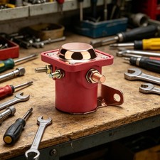 New Red Solenoid Relay 12V Heavy Duty FOR Ford Starter Car Truck - SW3 - SNL135 picture