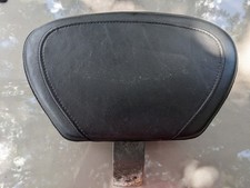 Harley Touring Bagger smooth driver adjustable back rest sissybar pad picture