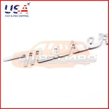 For Maserati Chrome Trunk Lid Letter Nameplate Emblem Badge Sport Silver Stciker picture