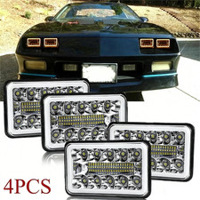 4pcs Fit 1982-1992 Chevrolet Camaro Z28 4x6
