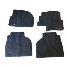 GM Black Front & Rear Carpet Floor Mats Set 2019-2023 Sierra Silverado 84392962 picture