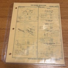 1970/1971/1972 Plymouth VALIANT/DUSTER PART NUMBERS/Parts Book Mopar 70/71/72 picture