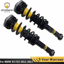 2X Rear Shock Struts For BMW X3 F25 2011-2017 X4 F26 2015-2018 Durable Asborbers picture