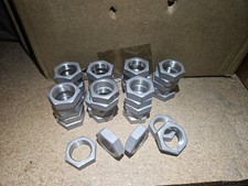 [Qty-40] AN924-8 Aerospace Hex Nut High Strength Stainless BRAND NEW picture