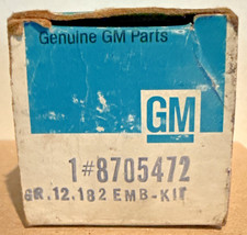 NOS OEM GM 1971-1978 Cadillac Eldorado TRUNK LOCK COVER  New in Box picture