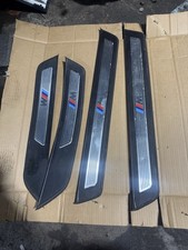 2011-2016 BMW 535i F10 Front Rear Left Right Scuff Plate Door Sill SET 8050054 picture