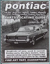 Find Pontiac Parts with this book 1955 1956 1957 1958 1959 1960 1961 1962 1963 picture