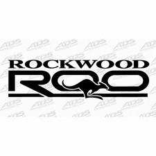 Rockwood Roo By FW Rear side Camper RV Trailer Vinyl Decals 1PC OEM New Oracle picture
