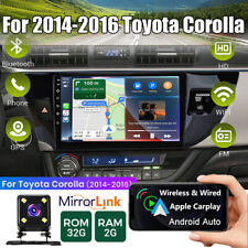 Apple CarPlay For Toyota Corolla 2014-2016 GPS Navi Android 13 Car Stereo Radio picture