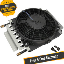 Derale 13720 8 Pass Electra-Cool Remote Cooler, -6AN Inlets picture