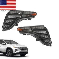 2Pcs LED DRL Headlight Driver + Passenger Side For 2022-2024 Hyundai Tucson picture