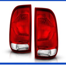 Ford 97-03 F150 99-07 F250 F350 SuperDuty Red Replacement Tail Light Pair LH+RH picture