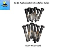 02 to 13 Avalanche Escalade Tahoe Roof Luggage Rack Rail Bolts, Hardware OEM #12 picture