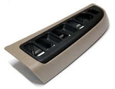 New LH Front Beige Power Window Switch Bezel / For 03-06 Silverado Suburban Etc picture