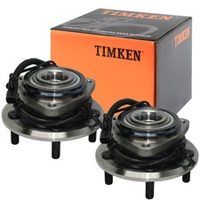 TIMKEN-HA590242 Front Wheel Bearing & Hub Assembly Pair For 07-10 Jeep Wrangler picture