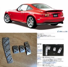 MAZDA MX5 OEM OPTIONAL PEDAL SET NB ROADSTER MIATA MAZDASPEED RARE 90s PEDALS picture
