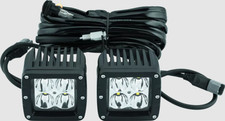 QuadBoss 20 Watt Paired LED 3in Pod Spot Light Kit 568906 picture