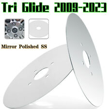 Mirror Polished Wheel Disc Plates Set for Harley TRI GLIDE Ultra FLHTCUTG 09-23 picture