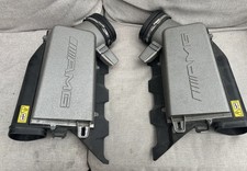 07-15 Mercedes M156 6.3 AMG Right &Left Air Intake Cleaner Filter Box MAF LocPic picture
