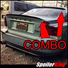 SpoilerKing 284R/284G Rear Window Spoiler & Trunk Wing Fits Volvo S60 S60R 01-09 picture
