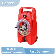 Mobile Refuel Equipment Fuel Transfer Tank 15 Gallon, Pump Equipped Fuel Caddy B picture