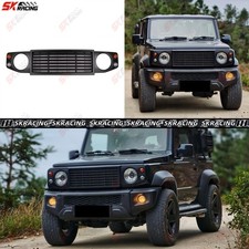 For 2021-2026 Suzuki Jimny JB74W JC74W ABS Black Front Bumper Grille Mesh Kit picture