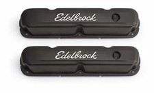 Edelbrock 4473 Signature Series Valve Covers Black picture