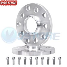 (2) 12mm Hubcentric Wheel Spacers Adapters 5x100 / 5x112 for VW Audi 57.1mm Bore picture
